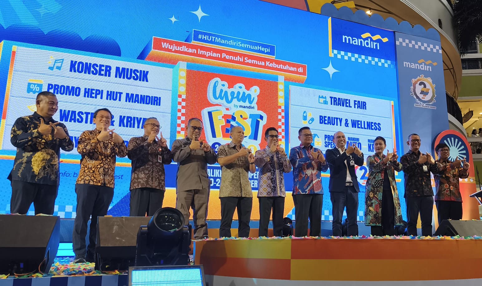 Livin’ Fest 2025 Resmi Dibuka di Balikpapan, Gabungkan Ekonomi Kreatif, Layanan Publik, dan Hiburan Beskala Nasional 2 0a4e7b8d 6138 4d6e bb9e 6d086141e119