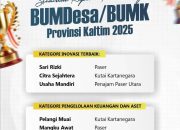 Dua BUMDes Kukar Raih Prestasi BUMDes/BUMK Terbaik Tingkat Provinsi Kaltim 2025