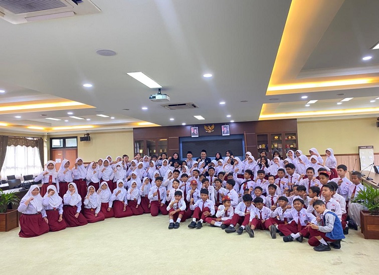 Kunjungan Studi SD Negeri 018 Tenggarong (Irvan/dutakaltimnews.com)