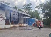 Kebakaran Pipa Oksigen Guncang PT Samator Samboja, Tidak Ada Korban Jiwa