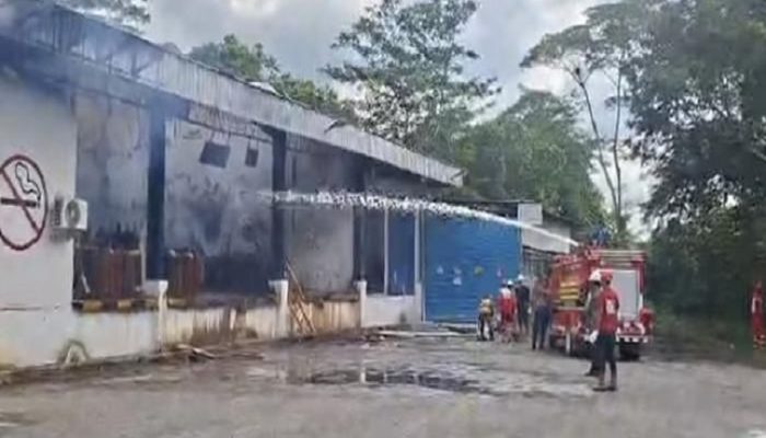 Kebakaran Pipa Oksigen Guncang PT Samator Samboja, Tidak Ada Korban Jiwa