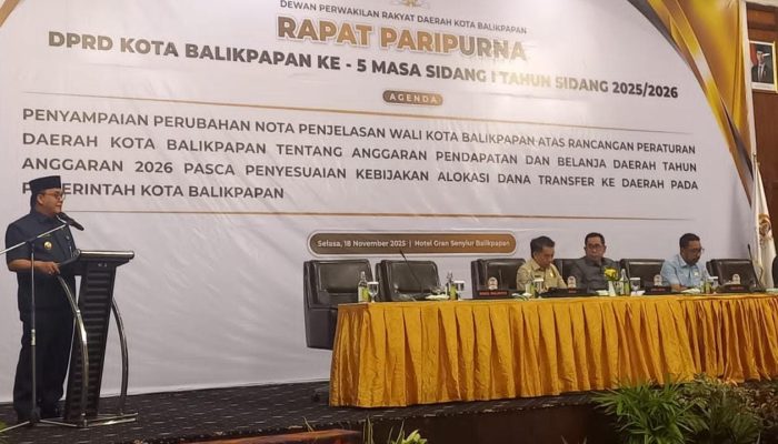 APBD Balikpapan 2026 Terkoreksi Drastis Pasca Kebijakan Nasional