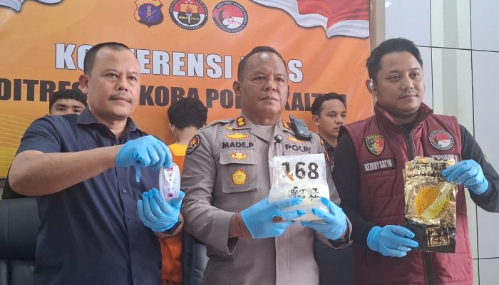 Polda Kaltim Gagalkan Peredaran Sabu Hampir 1 Kilogram di Samarinda, Kurir Dibayar Rp1,5 Juta per Sekali Ambil