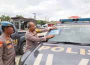 Polresta Balikpapan Pasang Stiker Barcode Layanan Aduan, Warga Bisa Laporkan Polisi Nakal Secara Online