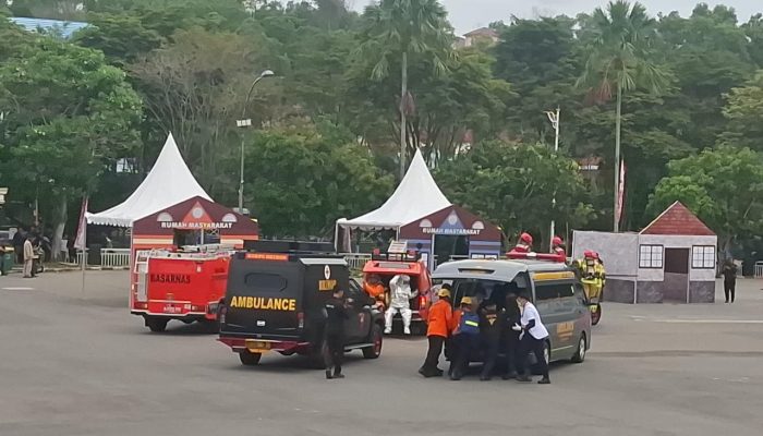 Kaltim Siaga Cuaca Ekstrem, Kapolda Pimpin Simulasi Tanggap Darurat Hidrometeorologi