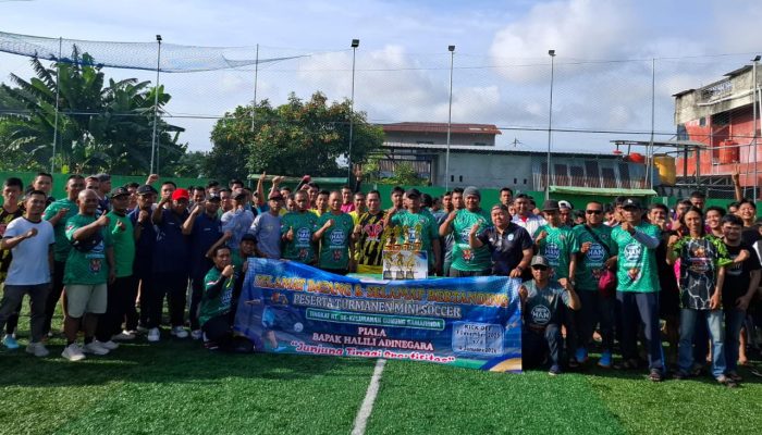 Turnamen Mini Soccer Piala Halili Adinegara Dibuka Jadi Wadah Kreativitas dan Bakat Olahraga Warga