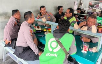 Satsamapta Polresta Balikpapan Bangun Sinergi dengan Komunitas Ojol Jaga Kamtibmas