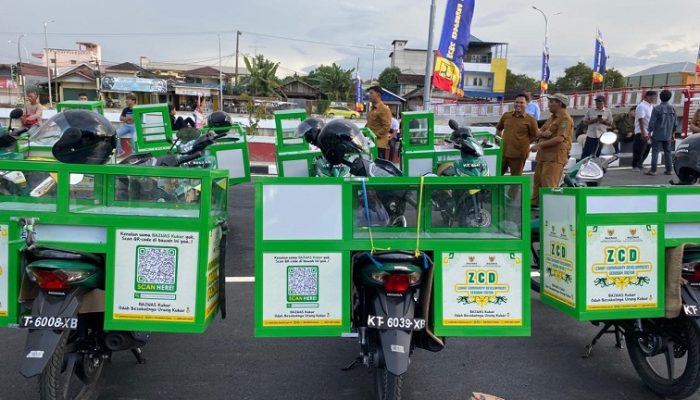 Pemkab Kukar Salurkan 20 Unit Motor Gerobak UMKM, Perkuat Program Pengentasan Kemiskinan