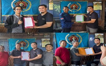 Keempat calon Ketua PWI Kukar (PWI Kukar)