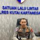 Kasat Lantas Polres Kukar, AKP Ahmad Fandoli. (Irvan/dutakaltimnews.com)