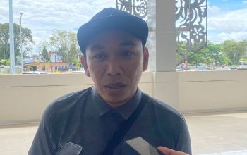 Perwakilan Forum Pedagang Pasar Tangga Arung, Iscyah (Irvan/dutakaltimnews.com)