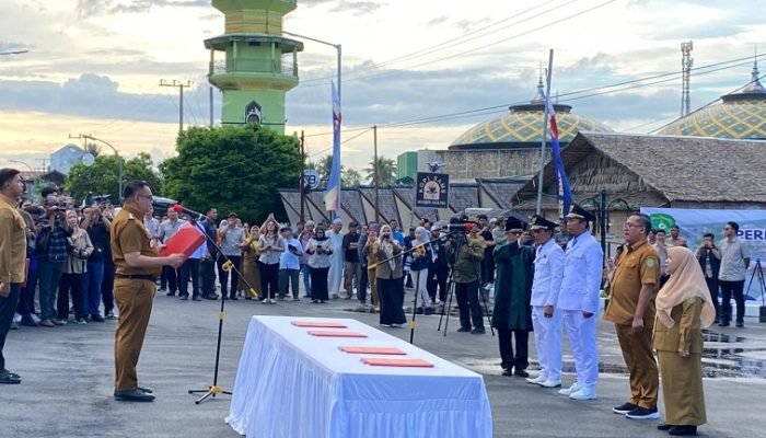 Lantik Eempat Pejabat Eselon III, Bupati Kukar : Awali Penyegaran Birokrasi