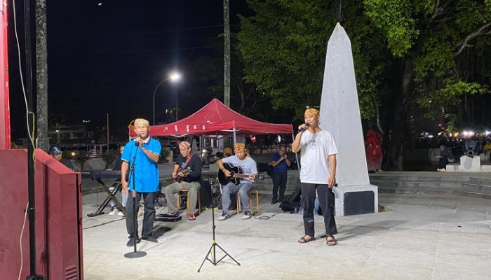 Takeru Band Hidupkan Seni Budaya Kutai Lewat Pentas Rutin Malam Kamis di Titik Nol Tenggarong