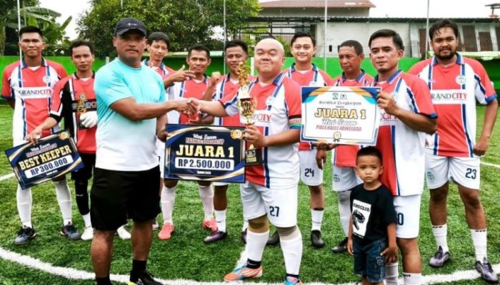 Mini Soccer Piala Halili Adinegara Resmi Ditutup, Baltara FC Jadi Pemenang