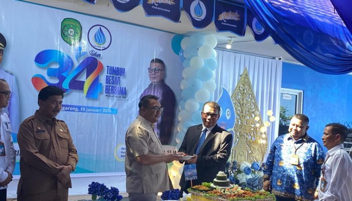 Diusia ke-34 Perumda Tirta Mahakam Tenggarong Fokus Tingkatkan Kualitas Pelayanan dan Tekan Kebocoran Air