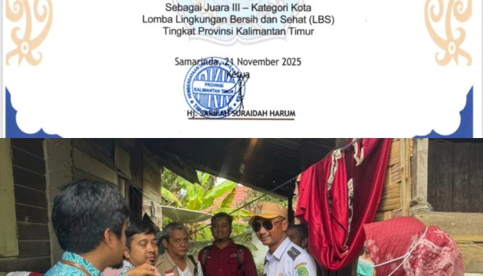 Prestasi Lingkungan Kelurahan Maluhu Tembus Tingkat Provinsi Kalimantan Timur