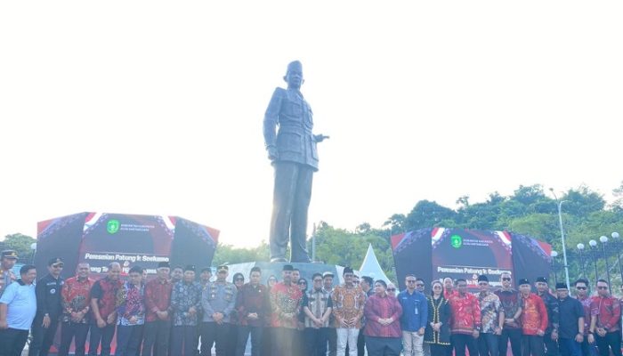 Patung Bung Karno Sangasanga Akhirnya Diresmikan