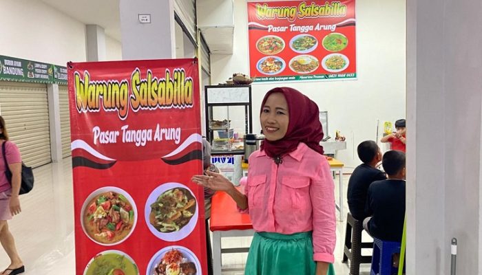 Warung Kuliner Mulai Buka Jelang Peresmian Pasar Tangga Arung