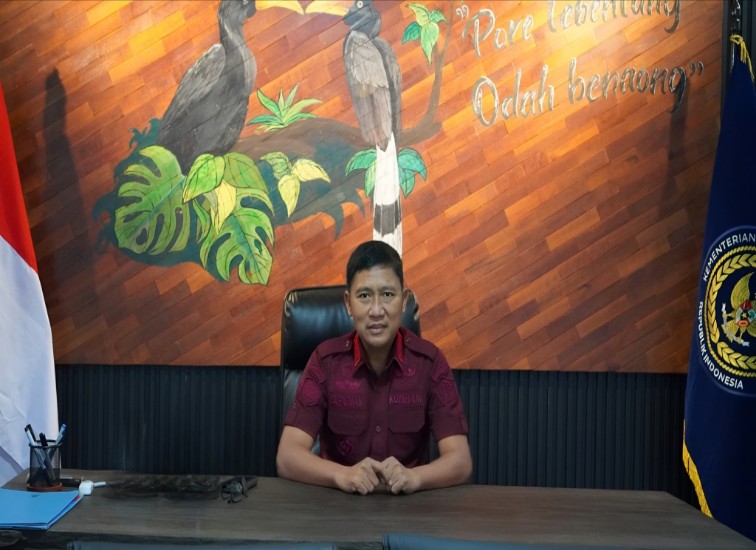 Kepala Lapas Kelas IIA Tenggarong, Suparman. (Dok. Lapas Kelas IIA Tenggarong)