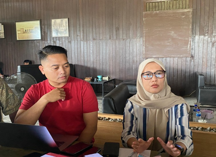 Santi Effendi, Kepala Bidang Pengembangan UKM Dinas Koperasi dan UKM Kukar saat Rilis Data UMKM. ((Irvan/dutakaltimnews.com)