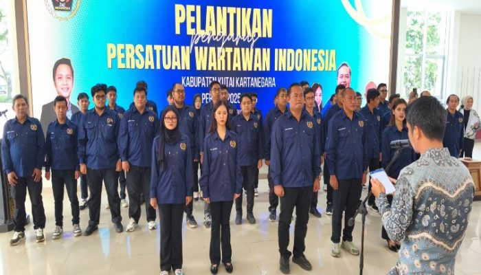 PWI Kukar 2025–2028 Resmi Dilantik