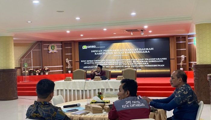 RDP DPRD Kukar, Bahas Realisasi Kemitraan 20 Persen Perusahaan Perkebunan