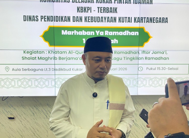 Kepala Disdikbud Kukar, Heriansyah. (Irvan/dudatakltimnews.com)