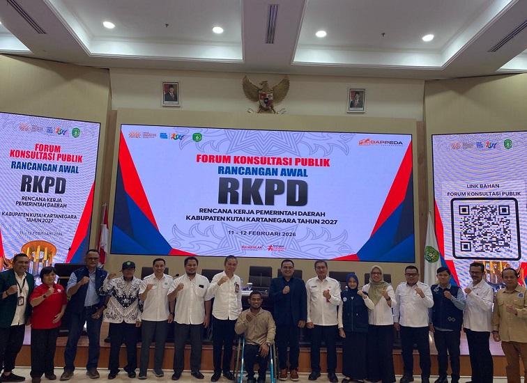 Forum Konsultasi Publik (FKP) Rancangan Awal Rencana Kerja Pemerintah Daerah (RKPD) Tahun 2027. (Irvan/dutakaltimnews.com)