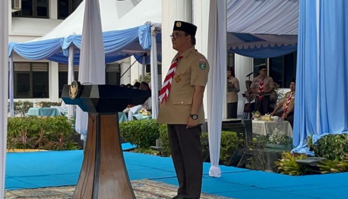 Upacara Gelar Senja Istimewa HUT ke 129 Balikpapan