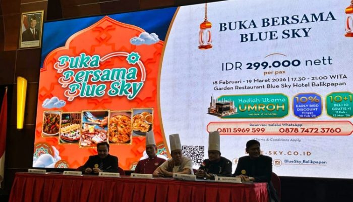 Blue Sky Hotel Balikpapan Hadirkan Buka Bersama Blue Sky, Berbuka Spesial Berhadiah Umroh