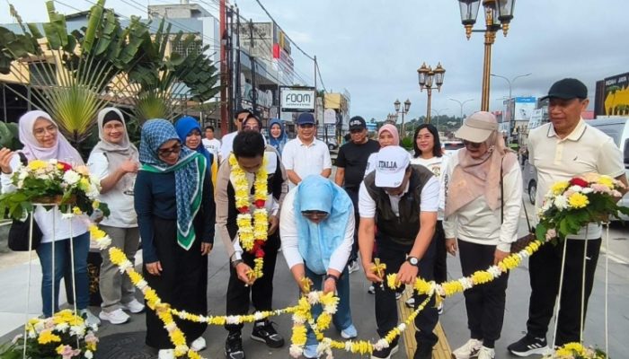HUT ke 129 Balikpapan, Wali Kota Resmikan Trotoar MT Haryono dan Ruhui Rahayu