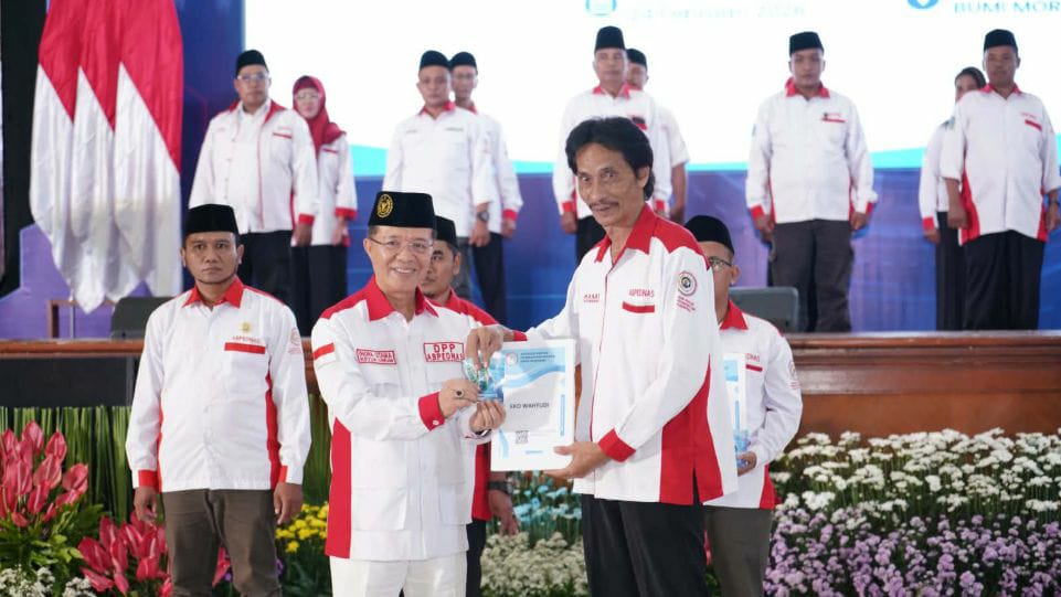 Gema sholawat ribuan Anggota BPD Jawa Timur sambut Prof Reda, perkuat sinergi Jaga Desa untuk Indonesia berdaulat. (Dok. Istimewa)