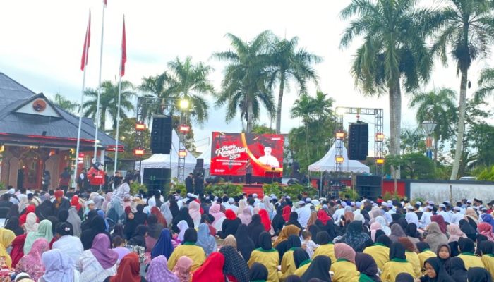 Perdana Sejak Dilantik, DPC PDI Perjuangan Kukar Gelar Buka Puasa Bersama