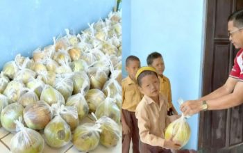 Kelapa Utuh di Menu MBG Jadi Sorotan, Operasional SPPG Muara Badak Dihentikan Sementara 8 Pemberian MBG Kelapa Utuh di Muara Badak (Istimewa)