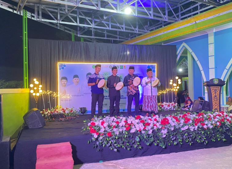 Pembukaan Festival Ramadan ke VI Kelurahan Maluhu. (Irvan/dutakaltimnews.com)