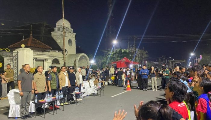 Ratusan Peserta Ramaikan Runstreet Ramadan ke-3 di Tenggarong