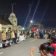 Suasana Runstreet di depan Kedaton Kesultanan Kutai Kartanegara Ing Martadipura, Tenggarong. (Irvan/dutakaltimnews.com)