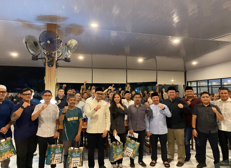 Silaturahmi dan Buka Puasa Bersama Pemerintah Kukar Dengan Awak Media Kukar. (Irvan/dutakaltimnews.com)