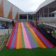 Wahana Rainbow Slide di Pasar Tangga Arung Square, Tenggarong. (Irvan/dutakaltimnews.com)