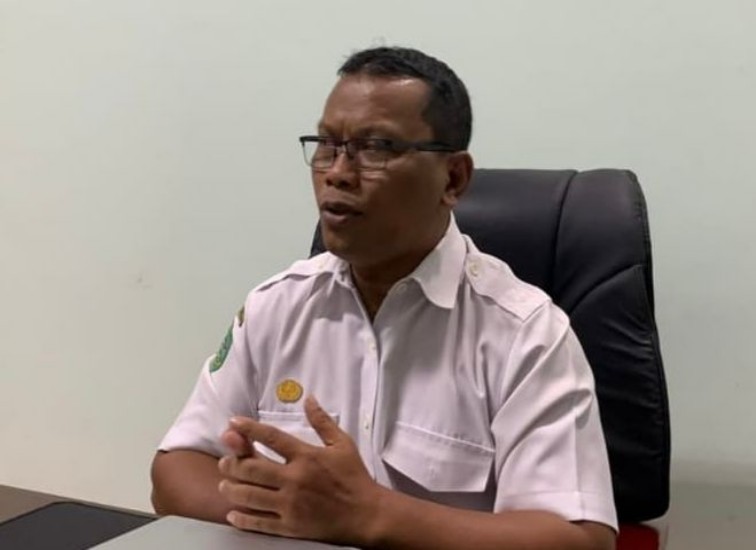 Kepala Bidang Rehabilitasi Sosial dan Penanganan Warga Negara Migran Korban Tindak Kekerasan Dinas Sosial Kukar, Sunarko. (Irvan/dutakaltimnews.com)