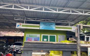 Agen LPG 3 Kilogram, PT Nararya yang berlokasi di Jalan Cut Nyak Dien No. 06 RT 09, Tenggarong. (Irvan/dutakaltimnews.com)