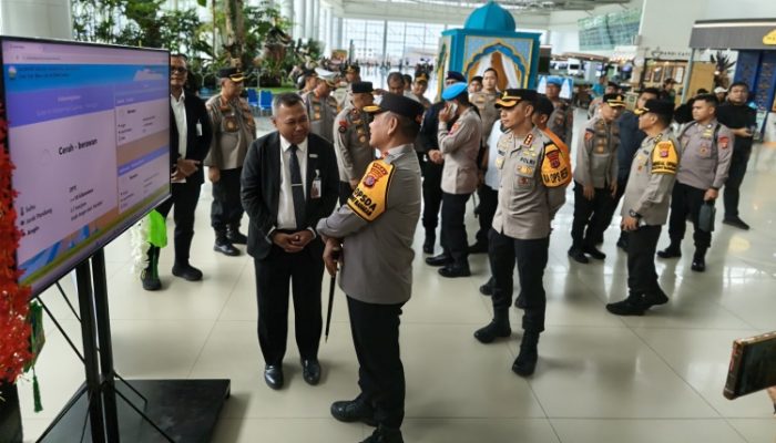 Arus Mudik Meningkat, Kapolda Kaltim Tinjau Bandara SAMS Sepinggan
