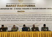DPRD Gelar Rapat Paripurna Bahas LKPJ Wali Kota Balikpapan Tahun 2025 dan Umumkan Pembentukan Pansus