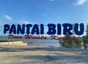 Pantai Biru, Desa Wisata Kersik.(Irvan/dutakaltimnews.com)