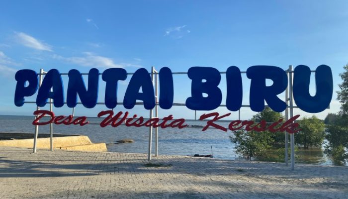 Destinasi Pantai Biru Kersik Masih Jadi Daya Tarik Wisatawan