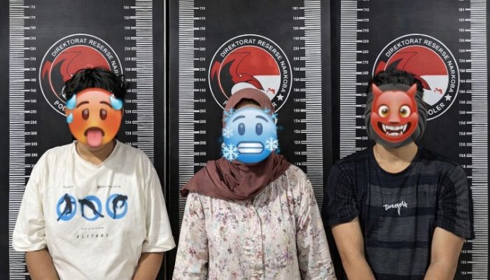 Polres Kukar Ungkap Kasus Narkotika, Tiga Tersangka Diamankan di Muara Jaw
