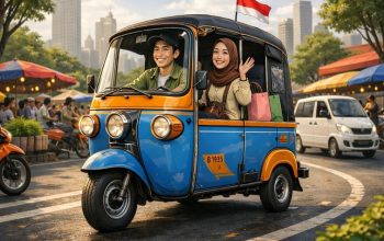 Dishub Kukar Soroti Operasional Bajaj di Tenggarong yang Belum Berizi