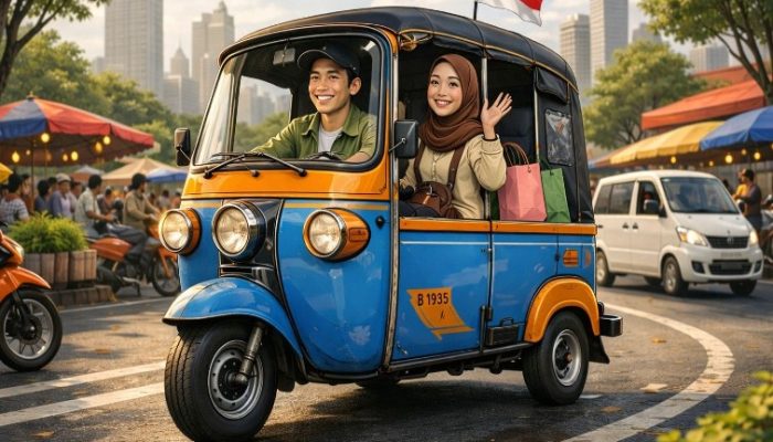 Dishub Kukar Soroti Operasional Bajaj di Tenggarong yang Belum Berizi