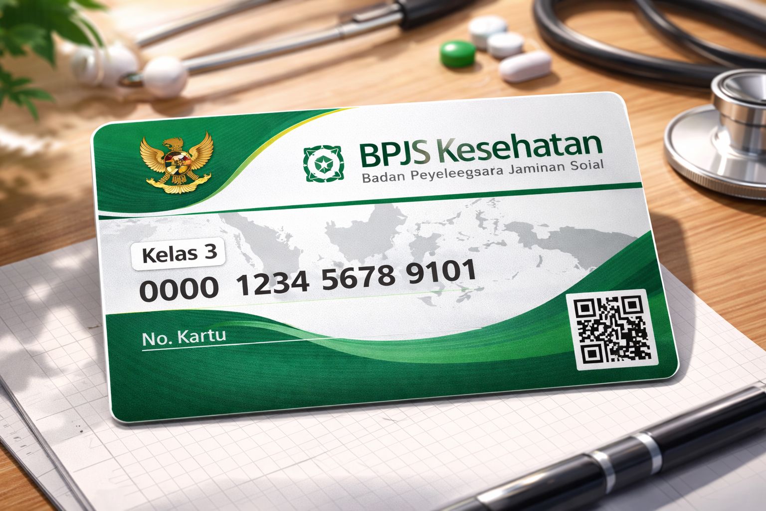 Ilustrasi Kartu BPJS.(Istimewa)