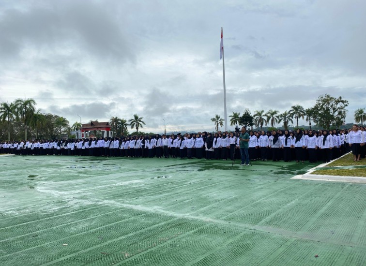 Pelantikan PPPK di Lingkungan Kabupaten Kutai Kartanega. (Irvan/dutakaltimnews.com)